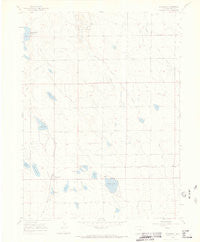 Severance Colorado Historical topographic map, 1:24000 scale, 7.5 X 7.5 Minute, Year 1960