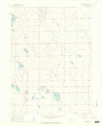 Severance Colorado Historical topographic map, 1:24000 scale, 7.5 X 7.5 Minute, Year 1960