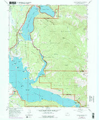 Shadow Mountain Colorado Historical topographic map, 1:24000 scale, 7.5 X 7.5 Minute, Year 1958