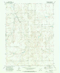 Shamrock Colorado Historical topographic map, 1:24000 scale, 7.5 X 7.5 Minute, Year 1973