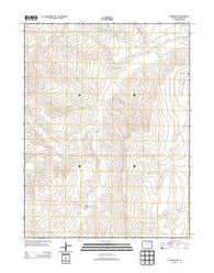 Shamrock SE Colorado Historical topographic map, 1:24000 scale, 7.5 X 7.5 Minute, Year 2013
