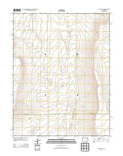 Sharp Lake Colorado Historical topographic map, 1:24000 scale, 7.5 X 7.5 Minute, Year 2013