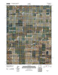 Shaw Colorado Historical topographic map, 1:24000 scale, 7.5 X 7.5 Minute, Year 2010