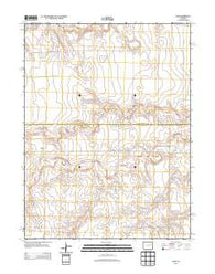 Shaw Colorado Historical topographic map, 1:24000 scale, 7.5 X 7.5 Minute, Year 2013