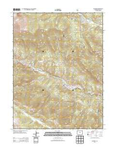 Shawnee Colorado Historical topographic map, 1:24000 scale, 7.5 X 7.5 Minute, Year 2013