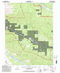 Shawnee Colorado Historical topographic map, 1:24000 scale, 7.5 X 7.5 Minute, Year 1994