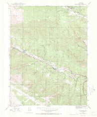 Shawnee Colorado Historical topographic map, 1:24000 scale, 7.5 X 7.5 Minute, Year 1945