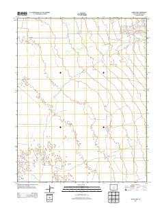 Sheds Camp Colorado Historical topographic map, 1:24000 scale, 7.5 X 7.5 Minute, Year 2013