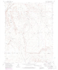 Sheep Canyon Colorado Historical topographic map, 1:24000 scale, 7.5 X 7.5 Minute, Year 1972