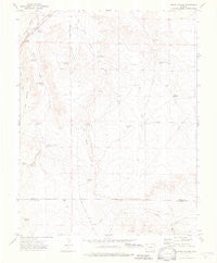 Sheep Canyon Colorado Historical topographic map, 1:24000 scale, 7.5 X 7.5 Minute, Year 1972