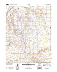 Sheep Canyon Colorado Historical topographic map, 1:24000 scale, 7.5 X 7.5 Minute, Year 2013