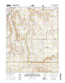 Sheep Canyon Colorado Current topographic map, 1:24000 scale, 7.5 X 7.5 Minute, Year 2016