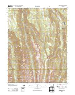 Sheep Mountain Colorado Historical topographic map, 1:24000 scale, 7.5 X 7.5 Minute, Year 2013