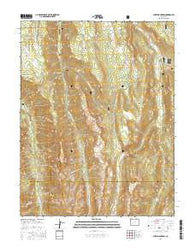 Sheep Mountain Colorado Current topographic map, 1:24000 scale, 7.5 X 7.5 Minute, Year 2016