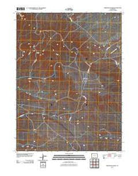 Sheephead Basin Colorado Historical topographic map, 1:24000 scale, 7.5 X 7.5 Minute, Year 2010