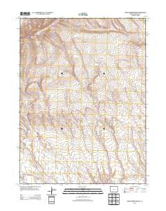 Sheepherder Springs Colorado Historical topographic map, 1:24000 scale, 7.5 X 7.5 Minute, Year 2013
