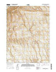 Sheepherder Springs Colorado Current topographic map, 1:24000 scale, 7.5 X 7.5 Minute, Year 2016