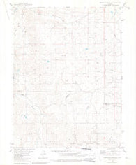 Sheephorn Mountain Colorado Historical topographic map, 1:24000 scale, 7.5 X 7.5 Minute, Year 1980