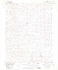 Sheephorn Mountain Colorado Historical topographic map, 1:24000 scale, 7.5 X 7.5 Minute, Year 1980