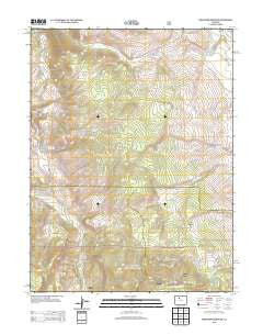 Sheephorn Mountain Colorado Historical topographic map, 1:24000 scale, 7.5 X 7.5 Minute, Year 2013
