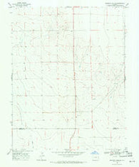 Sheridan Lake SE Colorado Historical topographic map, 1:24000 scale, 7.5 X 7.5 Minute, Year 1968