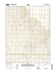 Sheridan Lake SE Colorado Current topographic map, 1:24000 scale, 7.5 X 7.5 Minute, Year 2016
