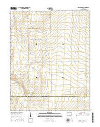Sheridan Lake SW Colorado Current topographic map, 1:24000 scale, 7.5 X 7.5 Minute, Year 2016