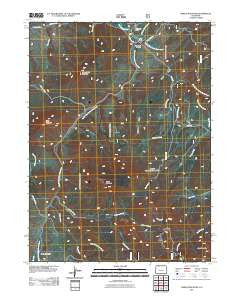 Shield Mountain Colorado Historical topographic map, 1:24000 scale, 7.5 X 7.5 Minute, Year 2011