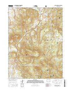 Shield Mountain Colorado Current topographic map, 1:24000 scale, 7.5 X 7.5 Minute, Year 2016