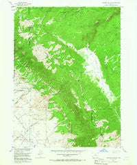 Shipman Mountain Colorado Historical topographic map, 1:24000 scale, 7.5 X 7.5 Minute, Year 1955