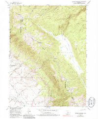 Shipman Mountain Colorado Historical topographic map, 1:24000 scale, 7.5 X 7.5 Minute, Year 1955