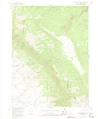 Shipman Mountain Colorado Historical topographic map, 1:24000 scale, 7.5 X 7.5 Minute, Year 1955
