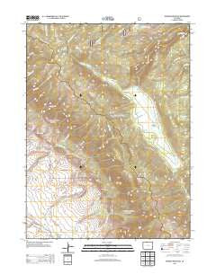 Shipman Mountain Colorado Historical topographic map, 1:24000 scale, 7.5 X 7.5 Minute, Year 2013