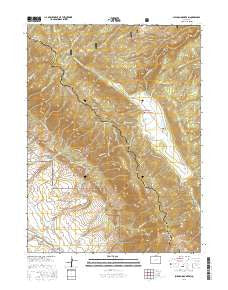 Shipman Mountain Colorado Current topographic map, 1:24000 scale, 7.5 X 7.5 Minute, Year 2016