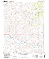 Signal Peak Colorado Historical topographic map, 1:24000 scale, 7.5 X 7.5 Minute, Year 1964