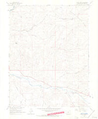 Signal Peak Colorado Historical topographic map, 1:24000 scale, 7.5 X 7.5 Minute, Year 1964
