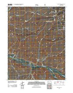 Signal Peak Colorado Historical topographic map, 1:24000 scale, 7.5 X 7.5 Minute, Year 2011