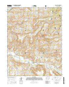 Signal Peak Colorado Current topographic map, 1:24000 scale, 7.5 X 7.5 Minute, Year 2016