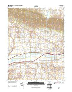 Silt Colorado Historical topographic map, 1:24000 scale, 7.5 X 7.5 Minute, Year 2013