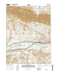 Silt Colorado Current topographic map, 1:24000 scale, 7.5 X 7.5 Minute, Year 2016