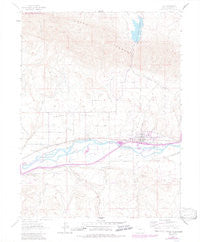 Silt Colorado Historical topographic map, 1:24000 scale, 7.5 X 7.5 Minute, Year 1962