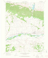 Silt Colorado Historical topographic map, 1:24000 scale, 7.5 X 7.5 Minute, Year 1962