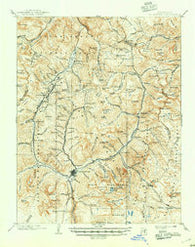 Silverton Colorado Historical topographic map, 1:62500 scale, 15 X 15 Minute, Year 1902