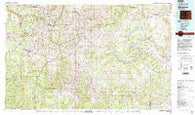 Silverton Colorado Historical topographic map, 1:100000 scale, 30 X 60 Minute, Year 1982