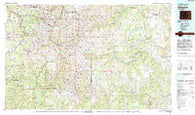 Silverton Colorado Historical topographic map, 1:100000 scale, 30 X 60 Minute, Year 1982