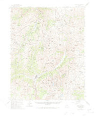 Silverton Colorado Historical topographic map, 1:62500 scale, 15 X 15 Minute, Year 1955