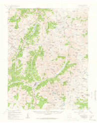 Silverton Colorado Historical topographic map, 1:62500 scale, 15 X 15 Minute, Year 1955
