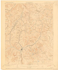 Silverton Colorado Historical topographic map, 1:62500 scale, 15 X 15 Minute, Year 1902