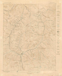 Silverton Colorado Historical topographic map, 1:62500 scale, 15 X 15 Minute, Year 1897