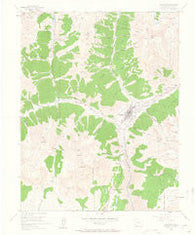 Silverton Colorado Historical topographic map, 1:24000 scale, 7.5 X 7.5 Minute, Year 1955